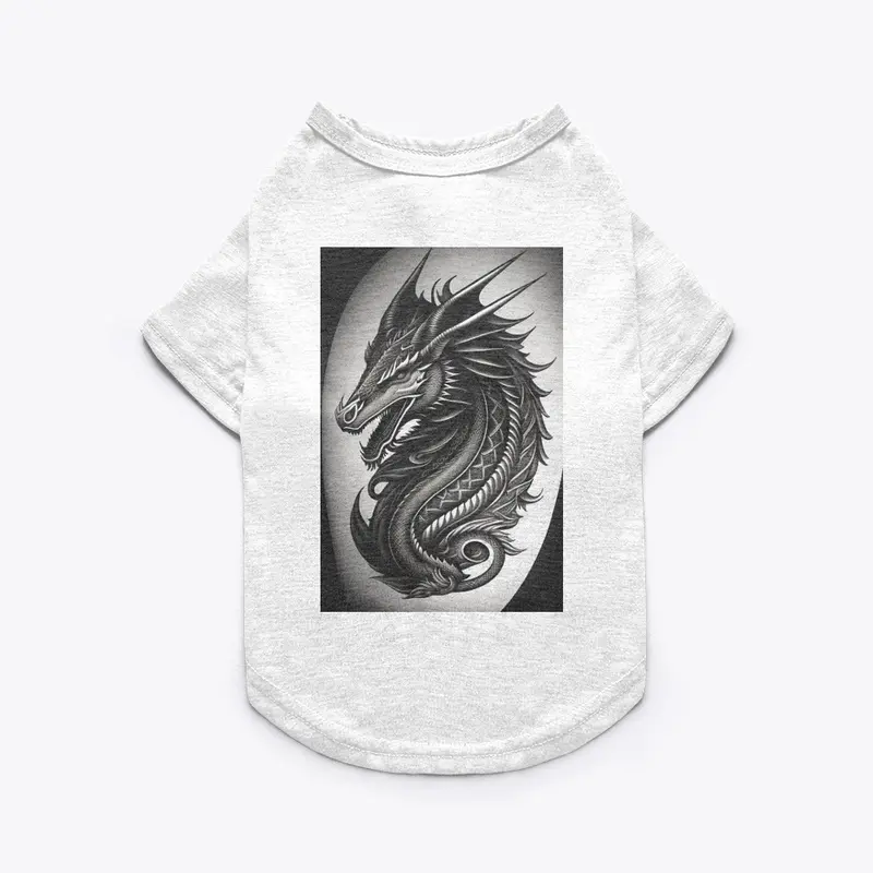 Printed dragon tatoo designing stuff